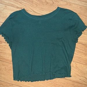 H&M soft cropped tee, $8